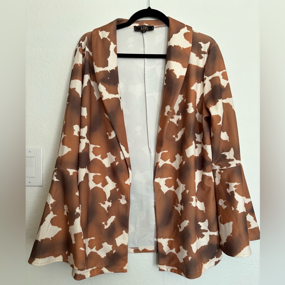 Lucky & Blessed Bell Sleeve Blazer
